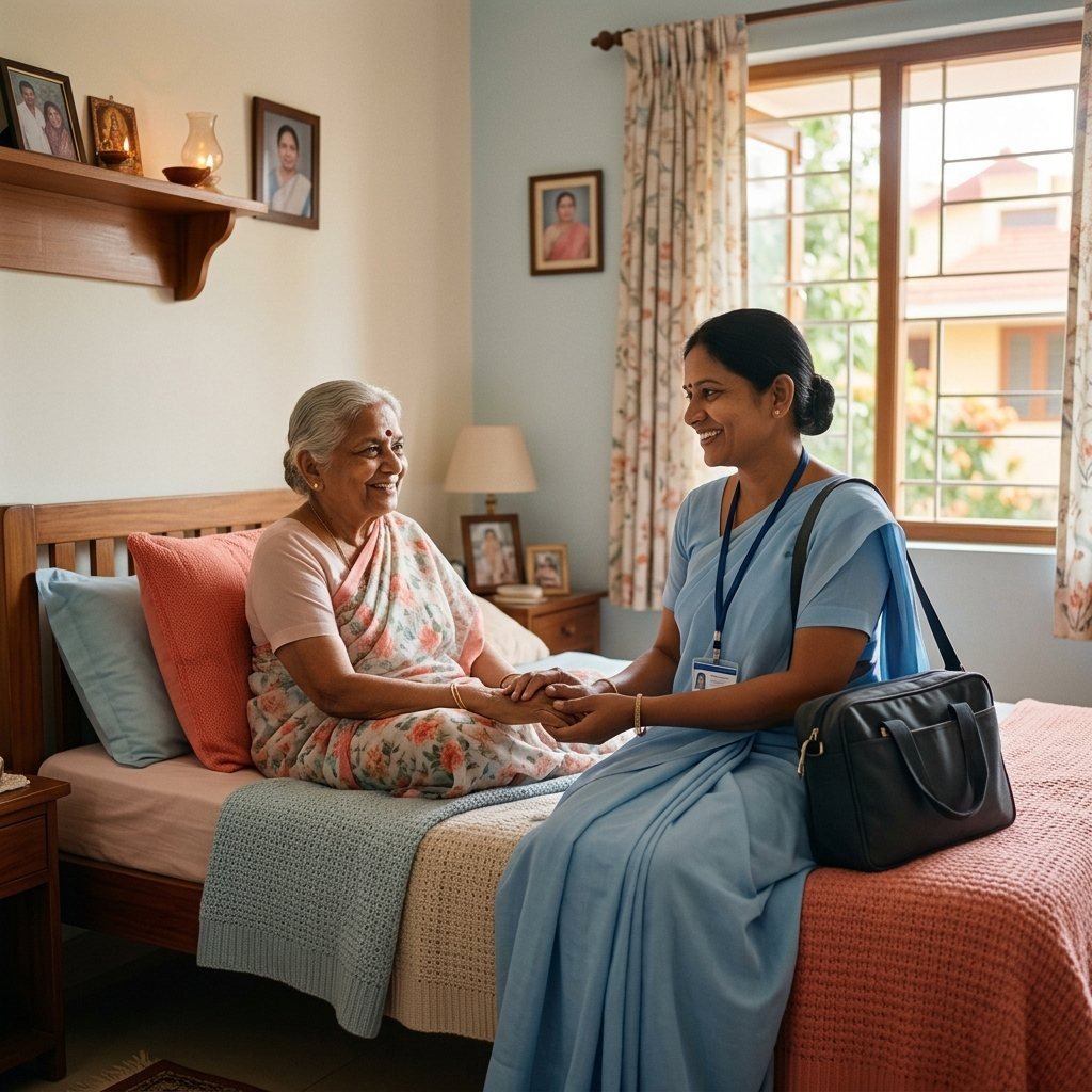 At-Home Palliative Care at Sreekara Health Care Home, Yelahanka