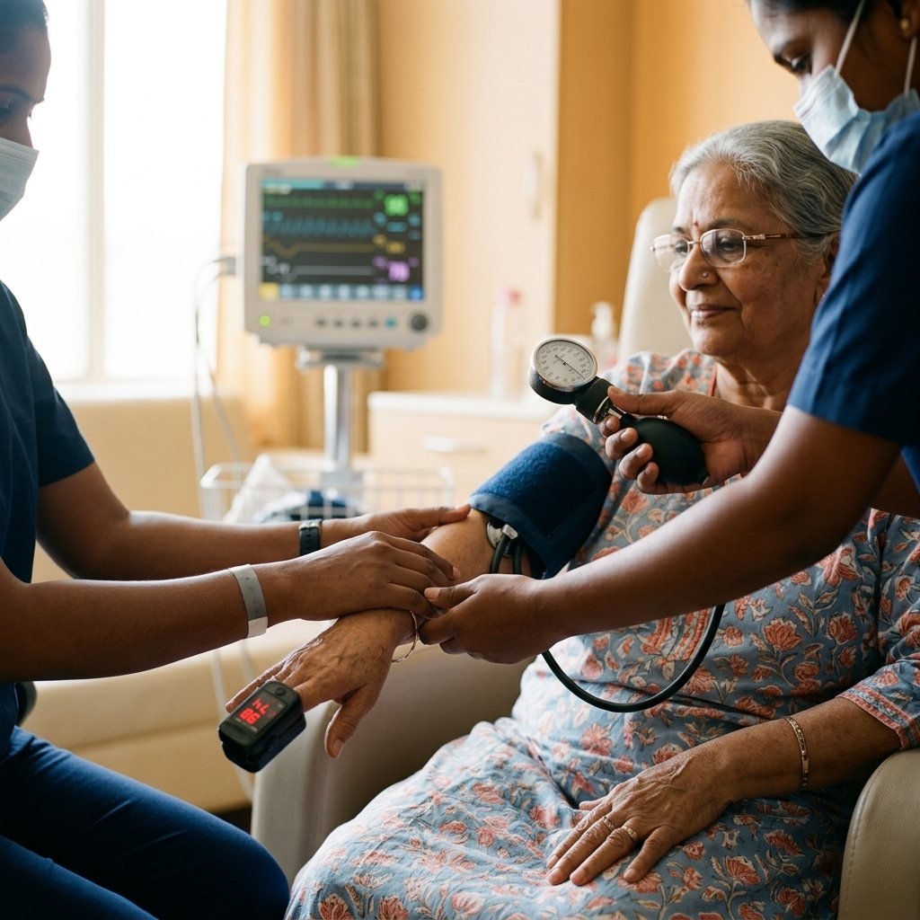 Bedridden & Ambulant Patient Monitoring at Sreekara Health Care Home, Yelahanka