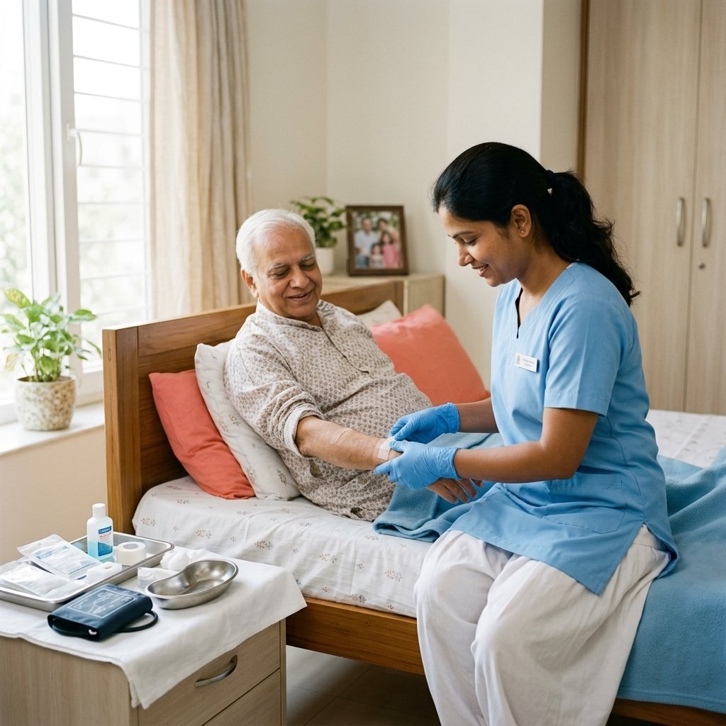 Tracheostomy Care at Sreekara Health Care Home, Yelahanka